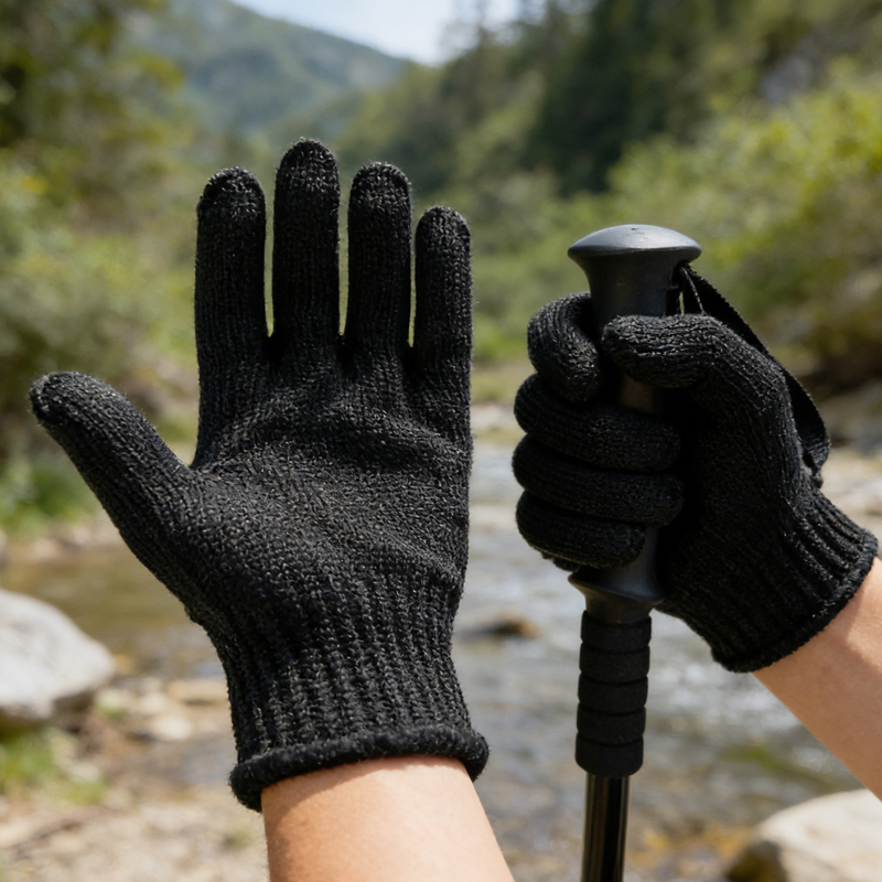 1 Pair Black Anti Cutting Glov - مراجعة Cut Resistant Glove وسعره