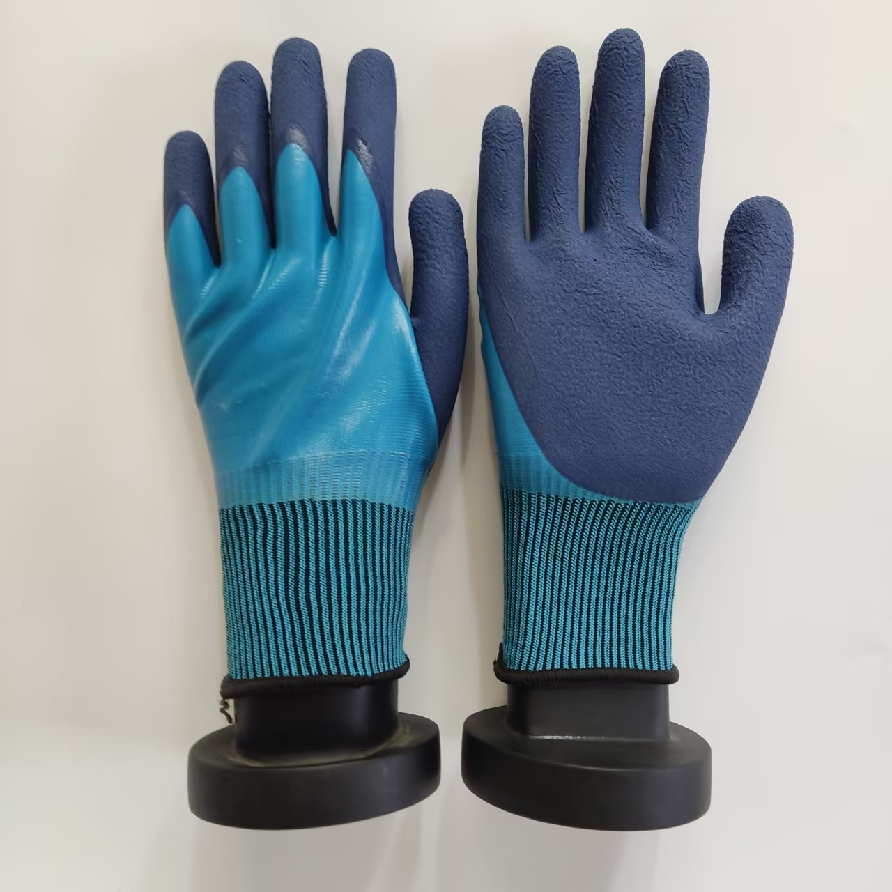1 Pair Work Gloves Latex Coate - مراجعة Gardening Glove Waterproof وسعره