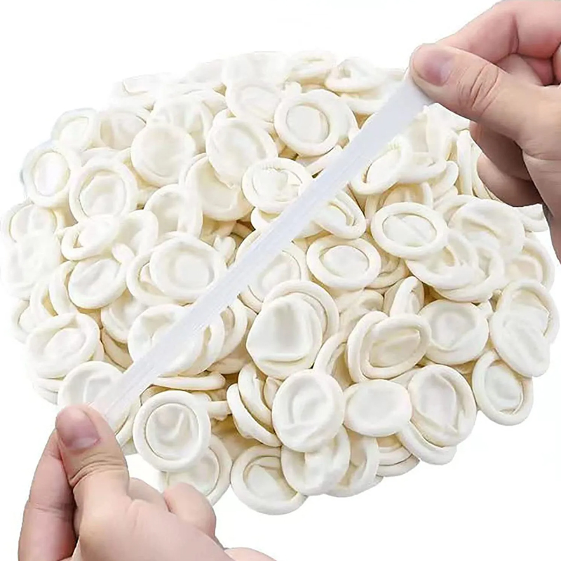 100PCS Disposable Finger Cover - مراجعة Latex Disposable Glove وسعره