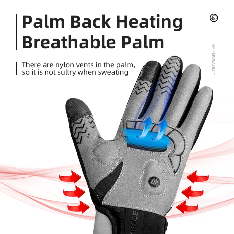 ROCKBROS Heated Winter Glove C - مراجعة Heat Resistant Glove وسعره