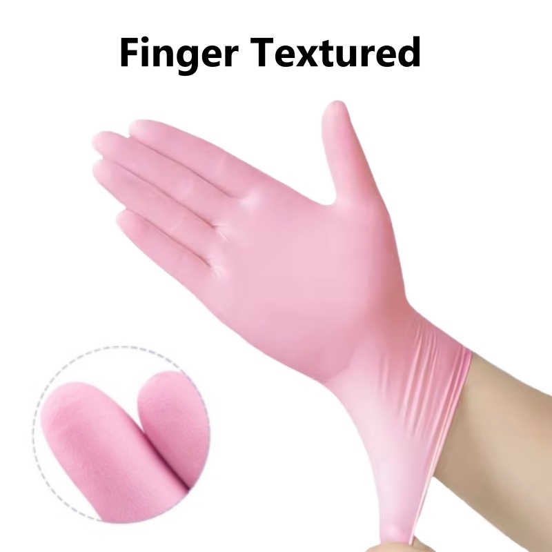 20/50/100PCS Pink Nitrile Disp - مراجعة Latex Disposable Glove وسعره