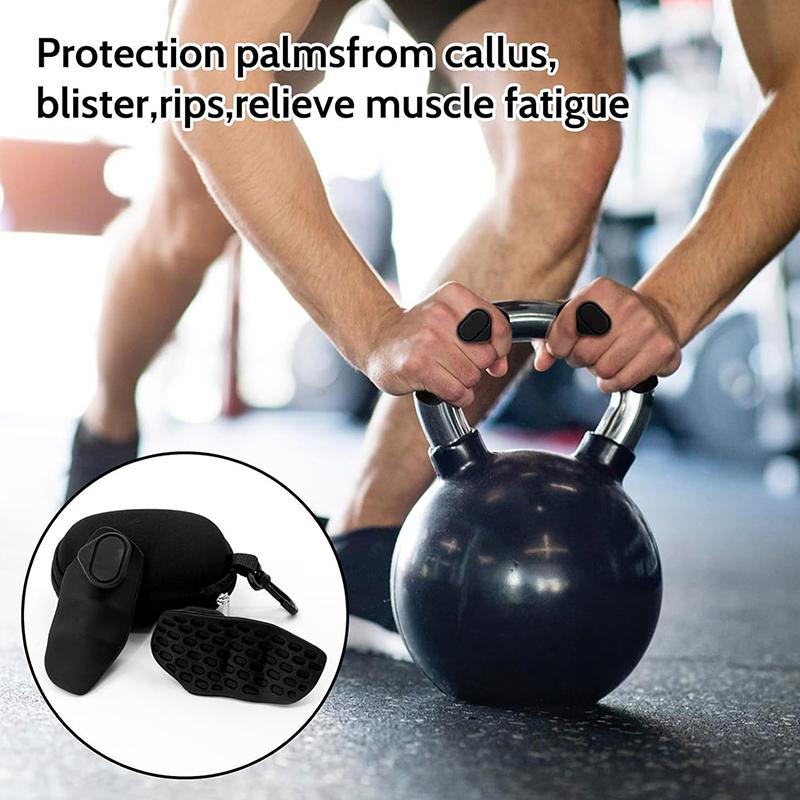 2Pcs Gym Grips Anti-Slip Grip  - مراجعة Workout Glove Gym وسعره