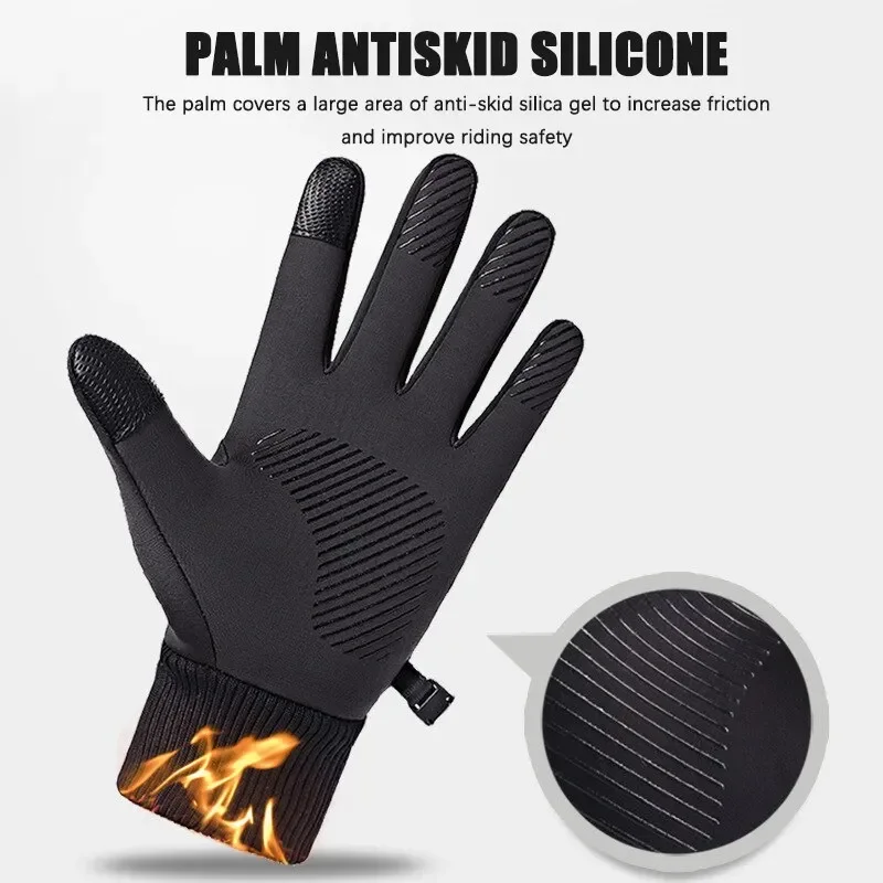 Motorcycle Gloves Guantes Wint - مراجعة Ski Glove Waterproof وسعره