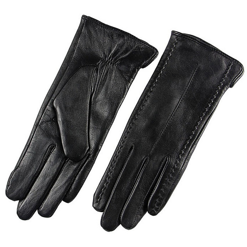 Real Leather Gloves Female Hig - مراجعة Leather Driving Glove وسعره