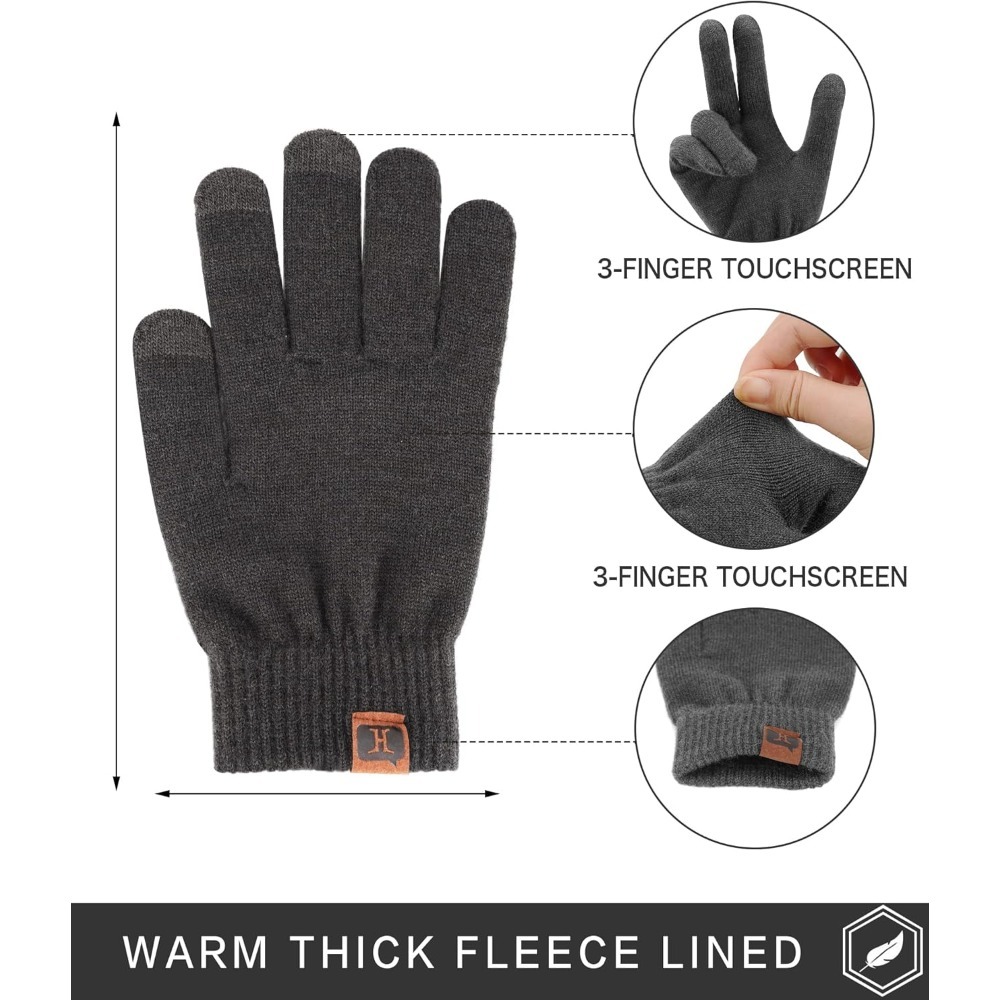 Women's Winter Touchscreen Woo - مراجعة Wool Glove Lined وسعره