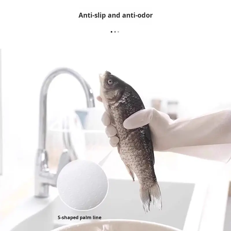 Waterproof Housework Cleaning  - مراجعة Dish Glove Rubber وسعره
