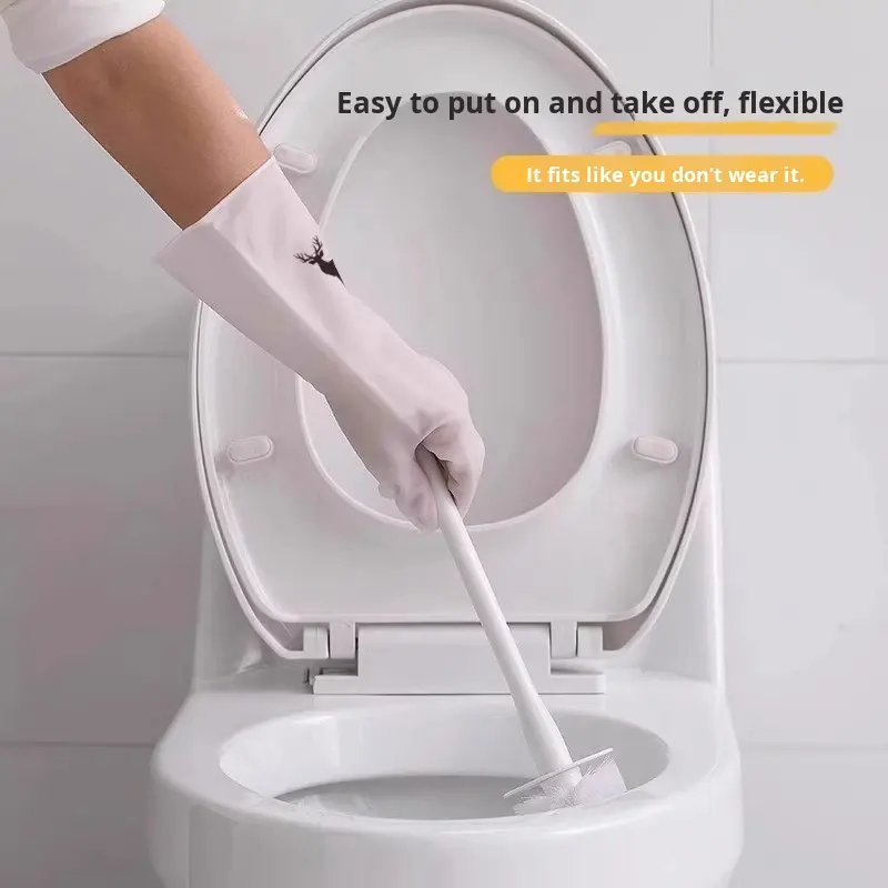 Waterproof Housework Cleaning  - مراجعة Dish Glove Rubber وسعره