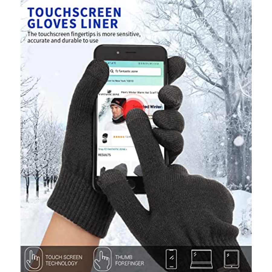 Women's Winter Touchscreen Woo - مراجعة Wool Glove Lined وسعره