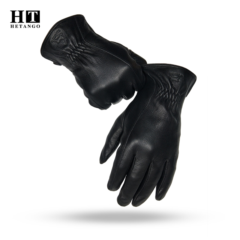  Winter Men's Black Buckskin  - مراجعة Wool Glove Lined وسعره