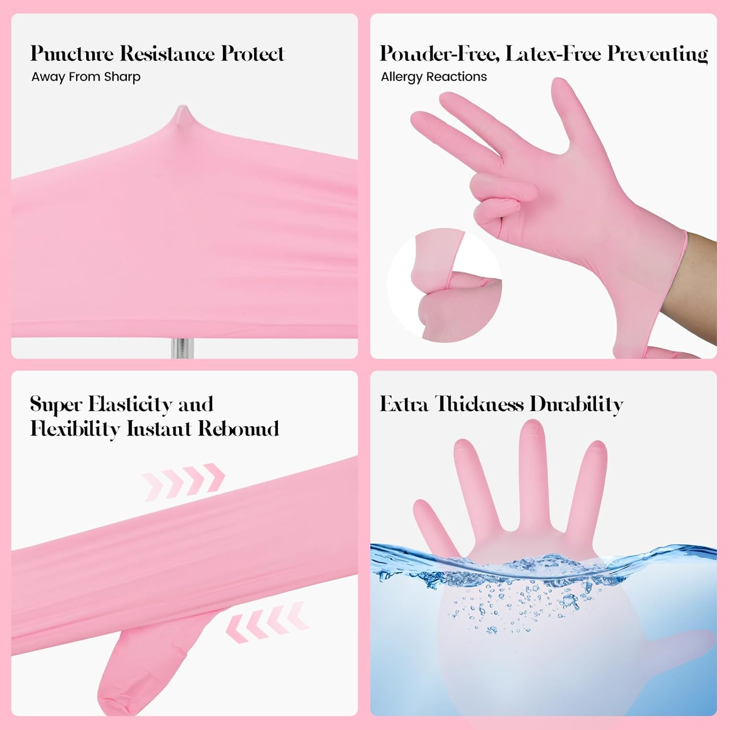 Kids Disposable Gloves for 3-8 - مراجعة Latex Disposable Glove وسعره