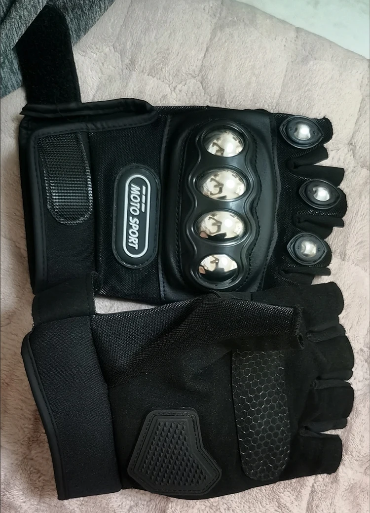 Tactical Motorcycle Gloves Ste - مراجعة Motorcycle Glove Knuckle وسعره