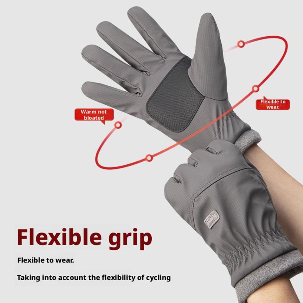 Fleece Cold-proof Cycling Glov - مراجعة Winter Glove Insulated وسعره