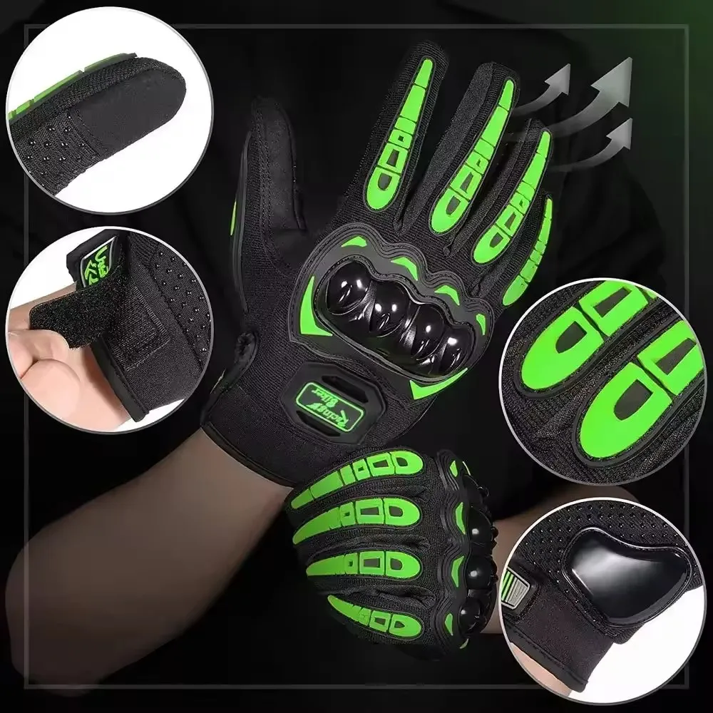 Summer Motorcycle Riding Glove - مراجعة Motorcycle Glove Knuckle وسعره
