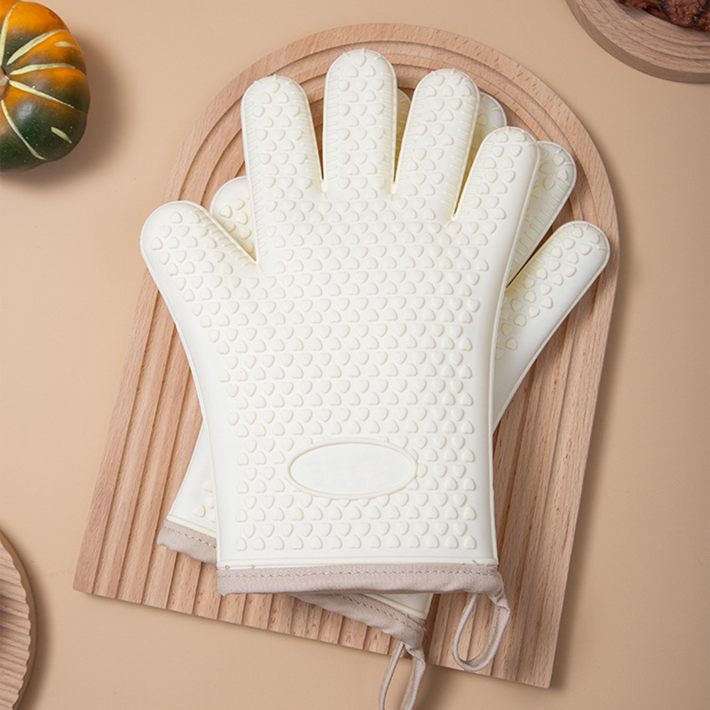 Heat Resistant Silicone Gloves - مراجعة Oven Mitt Silicone وسعره