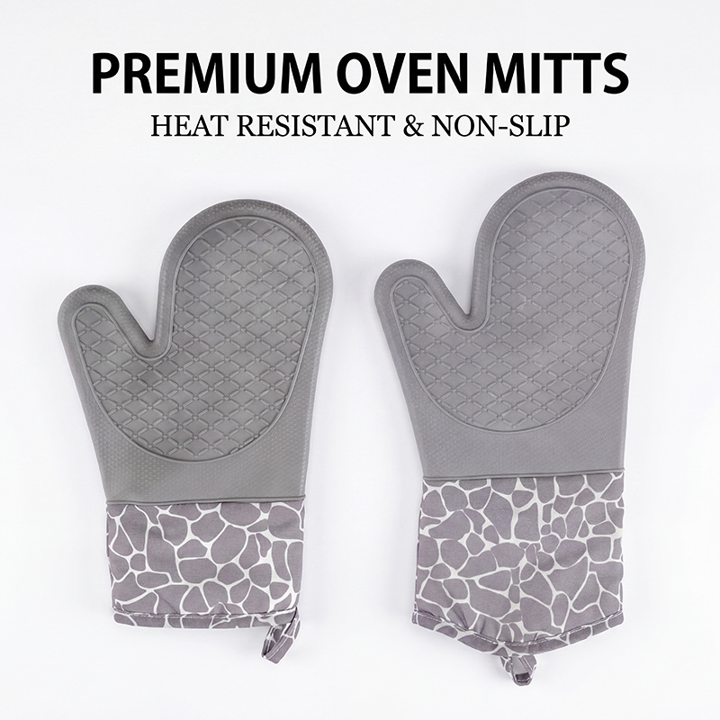 Heat Resistant Silicone Oven M - مراجعة Oven Mitt Silicone وسعره