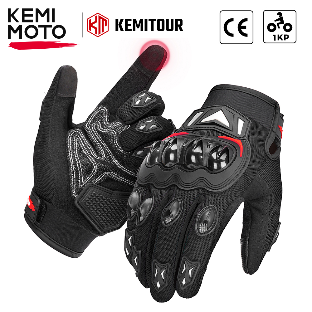 KEMITOUR Summer Motorcycle Glo - مراجعة Cycling Glove Padded وسعره